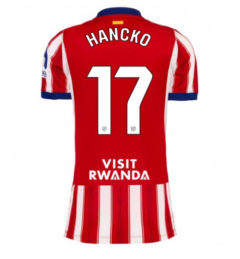 Atletico Madrid David Hancko #17 Hjemmedrakt Dame 2026-27 Korte ermer Atletico Madrid David Hancko #17 Hjemmedrakt Dame 2026-27 Korte ermer